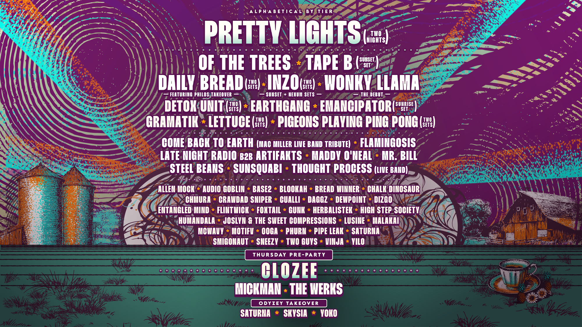 Secret Dreams Music & Arts Festival 2026 flyer